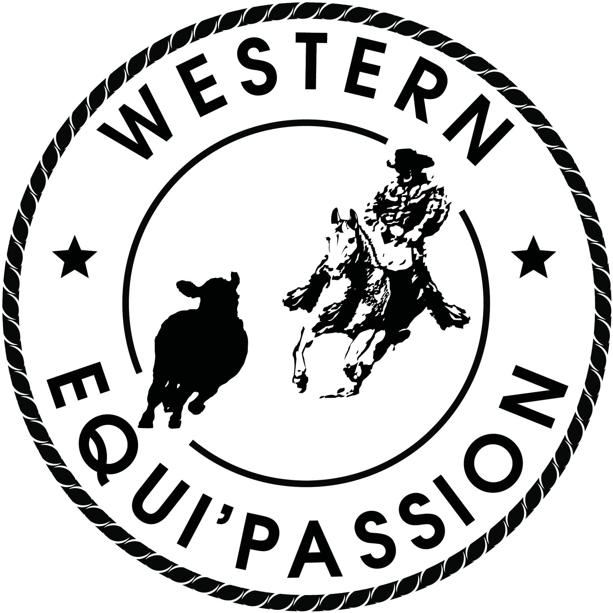 Logo WEP effet corde Logo Western Equi'Passion