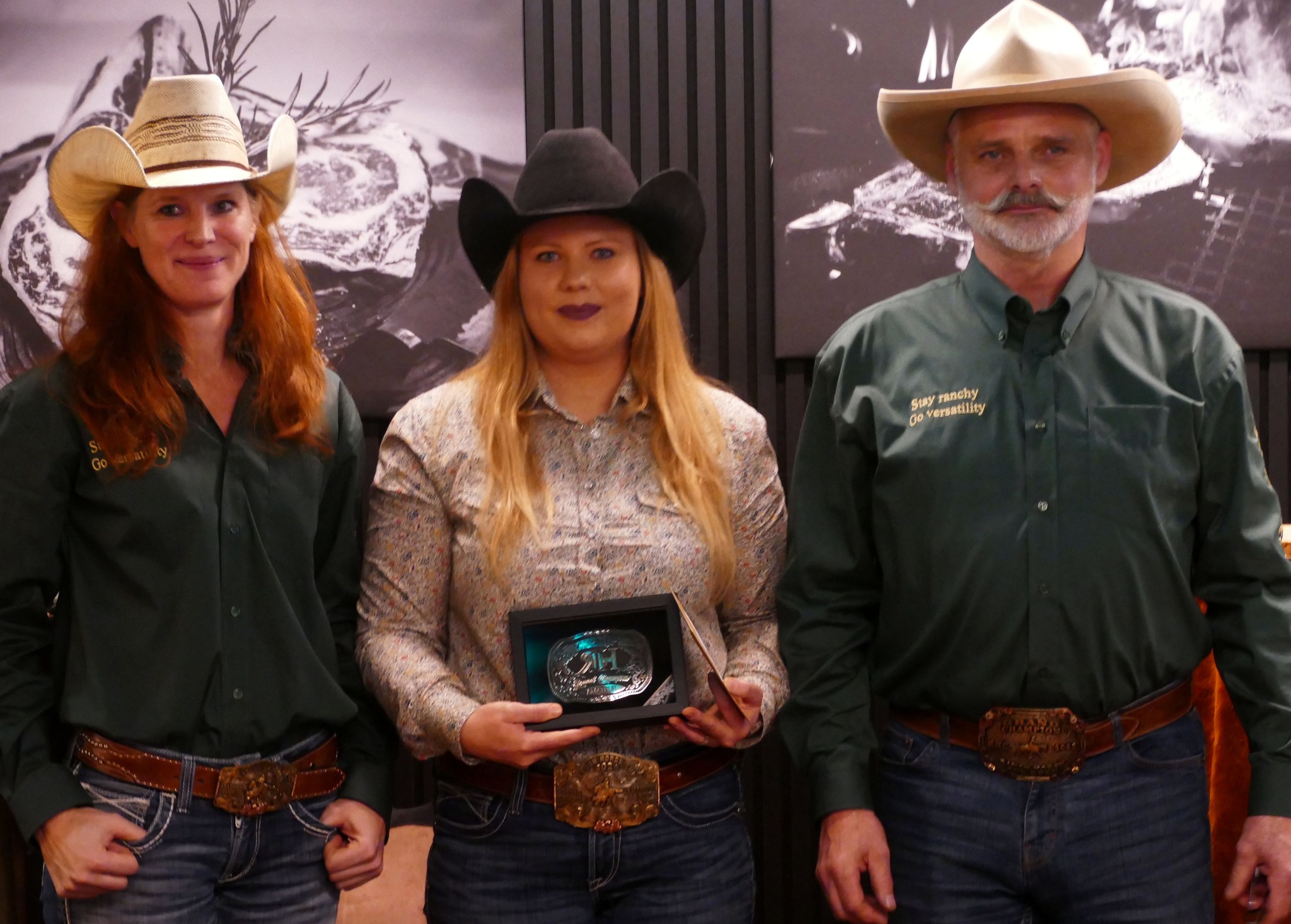 Remise des prix VRH Amateur 1ère place pour Julie